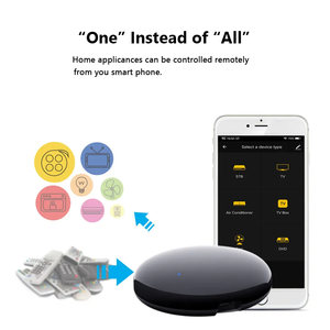 Tuya Wifi IR RF433 Fernbedienung Lern funktion Universal Smart Infrarot Fernbedienung Unterstützung Alexa und Google Home - Product Image 3