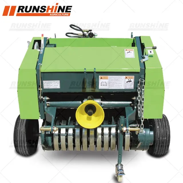 Mini Rundholz-Hohnballmaschine für Traktor, Mini Rundholz-Ballmaschine zu moderen Preisen, Mini-Gras-Ballmaschine Werkspreis