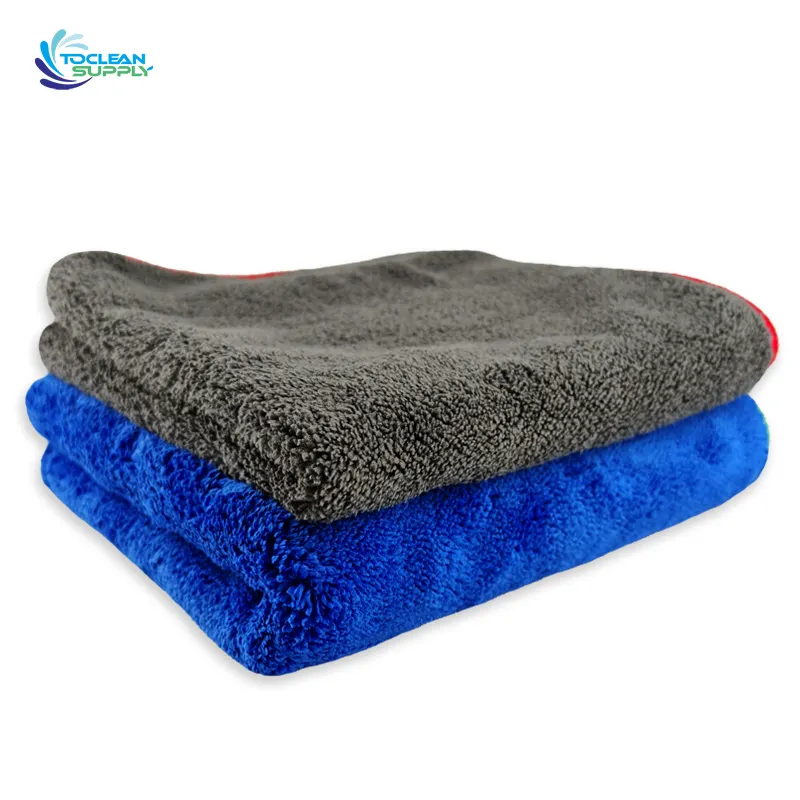 Nhanh Chóng Khô Sợi Nhỏ Xe Khăn Dệt Microfibre Khô Khăn Cho Xe Ô Tô Bền San Hô Fleece Sợi Nhỏ Xe Khăn