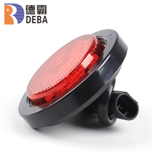 DEBA CQC Approved 2.5 Inch 12V 24V Led Clearance Front Rear Position Lights LED Outline Marker <strong>Lamps</strong> with Retro Reflector