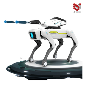 Ai robot intelligenti RC comando vocale robot telecomando per la programmazione di cani giocattoli per bambini robot intelligenti con luce e suono - Product Image 1