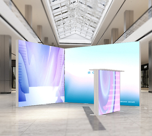 Portable Aluminum <strong>Frame</strong> Led Seg Fabric Backdrop <strong>Display</strong> Stand <strong>Pop</strong> <strong>up</strong> Backlit Light Box - Product Image 2