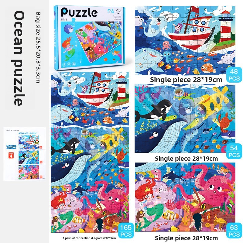 Fase 4: Tema Oceano (165 pezzi)