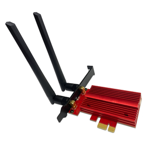 Wifi senza fili 6E scheda di rete con alta velocità 2.4GHz/5.8GHz/6GHz frequenza BT5.2 pci-e porta Intel AX210 chipset per computer - Product Image 2