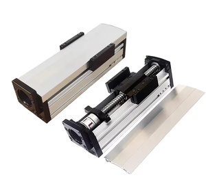Mini Módulo de tornillo de bola lineal completamente cerrado CNC Mesa deslizante cubierta de polvo etapa de guía lineal 70mm de ancho SFU1204/SFU1605/SFU1610 - Product Image 1