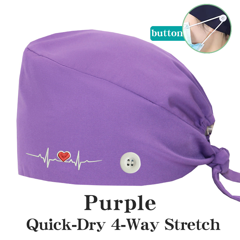Purple with Buttons