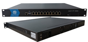 最新80通道IP网关HTTP UDP RTP RTSP RTMP HLS IP流协议转换器COL5771