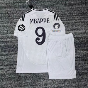 Мадридский тайский 2024 2025 Mbappe, Футбольная майка, 2425 Bellingham Fis Edition, Мадридская футбольная рубашка, спортивная одежда для взрослых детей