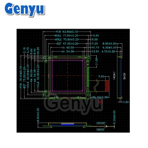 Matriz de puntos monocromática 160160, módulos de pantalla LCD con COG y COB + FPC - Product Image 3