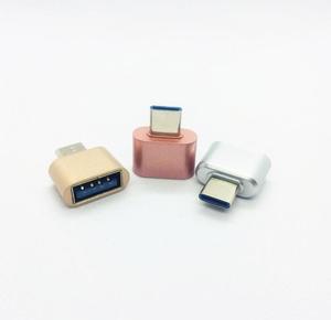 镀金银型c OTG适配器usb2.0型-c otg usb适配器转换器otg usb c型单件 - Product Image 3