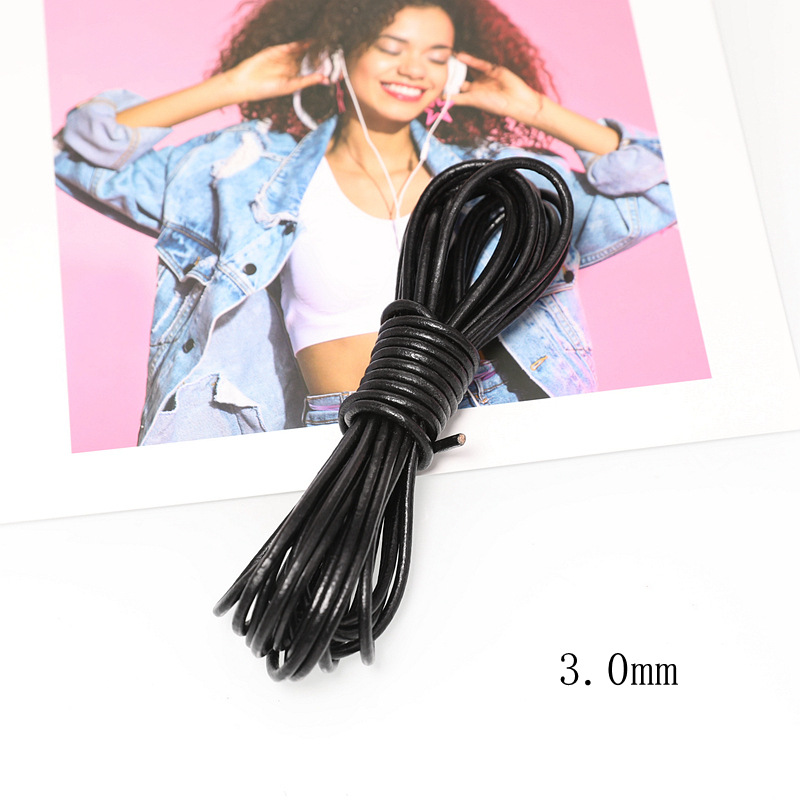Black, 3.0mm, 5 meters