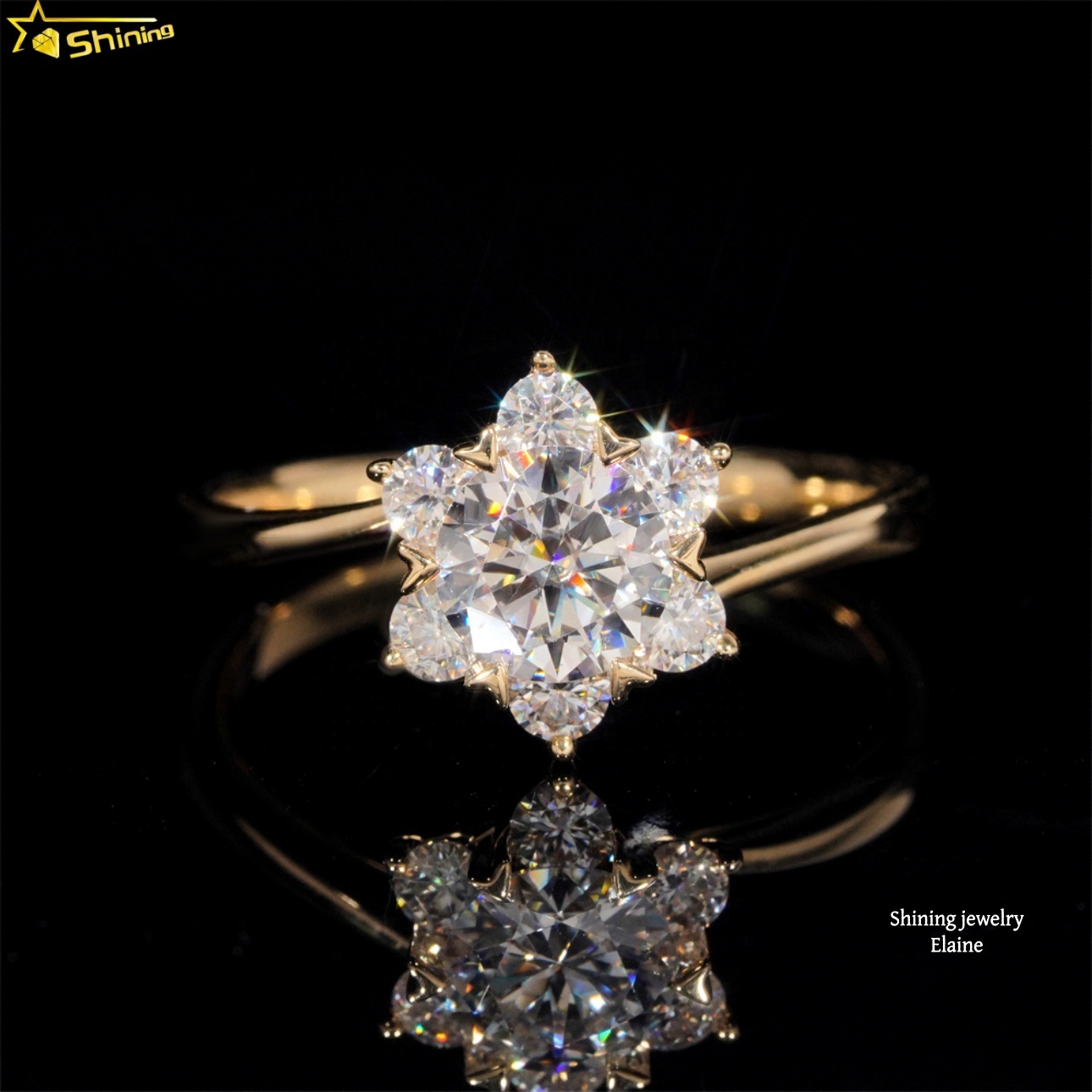 14k Yellow gold