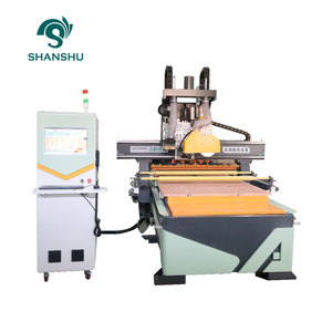 Fresadora de enrutador CNC de carga y descarga automatizada para producción de muebles de madera, plástico y madera contrachapada - Product Image 1
