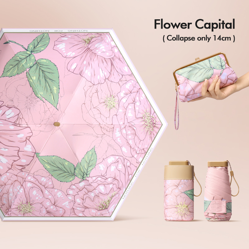 Pink Mist Flower Capital