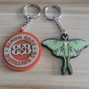 Wholesale Cheap Customized Pvc Rubber Keychain With Logo 2D /3D Soft PVC Keychains Custom Logo for Promotion <strong>Gifts</strong> - Product Image 4