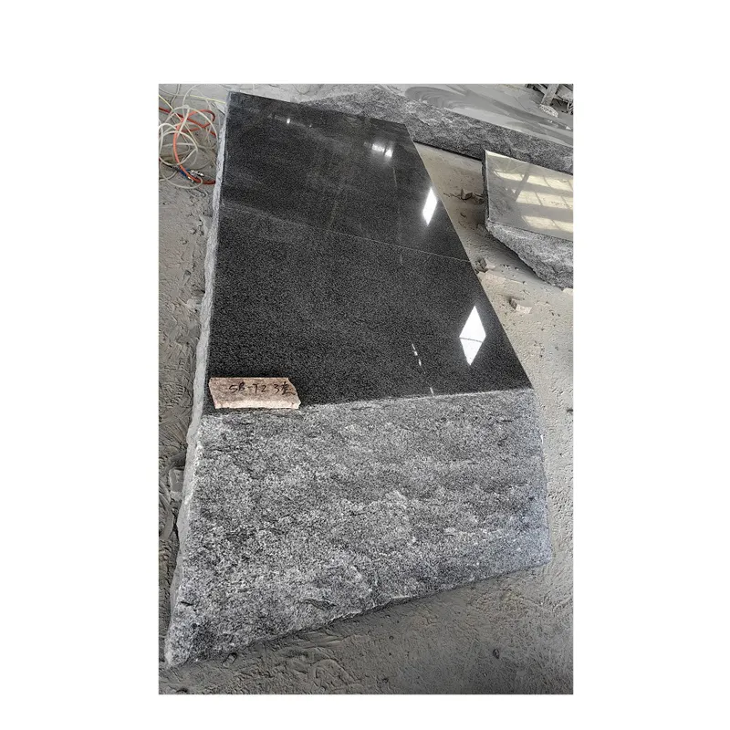 Chinês cinza preto granito pedra Kerbstone Curbstone Bench pedras decorativas produto para jardim