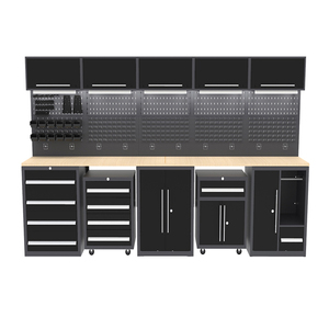 多选储物工具柜5抽屉钢多抽屉工具桌面橱柜车库橱柜储物工具盒 - Product Image 6