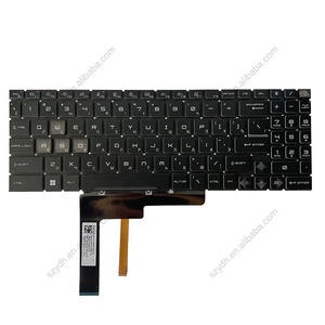 新款俄罗斯笔记本电脑RGB键盘MSI GL66 GF66 MS-1581 1582 1583 1585 GL76 GF76 MS-17L1 17L2 17L3 MS-17L4 MS-17L5黑色 - Product Image 2