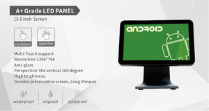 15.6 Inch All in One Point of Sale <strong>Pos</strong> System Machine <strong>Android</strong> Windows <strong>Pos</strong> Dual <strong>Touch</strong> Screen for Retail Shop - Product Image 4