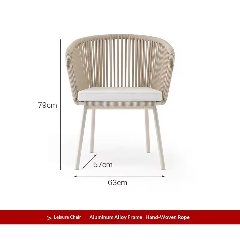Dining chair 63*57*H79cm