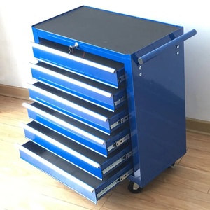 带钥匙锁定系统的车库车间设备滚动工具柜工具储物柜 - Product Image 5