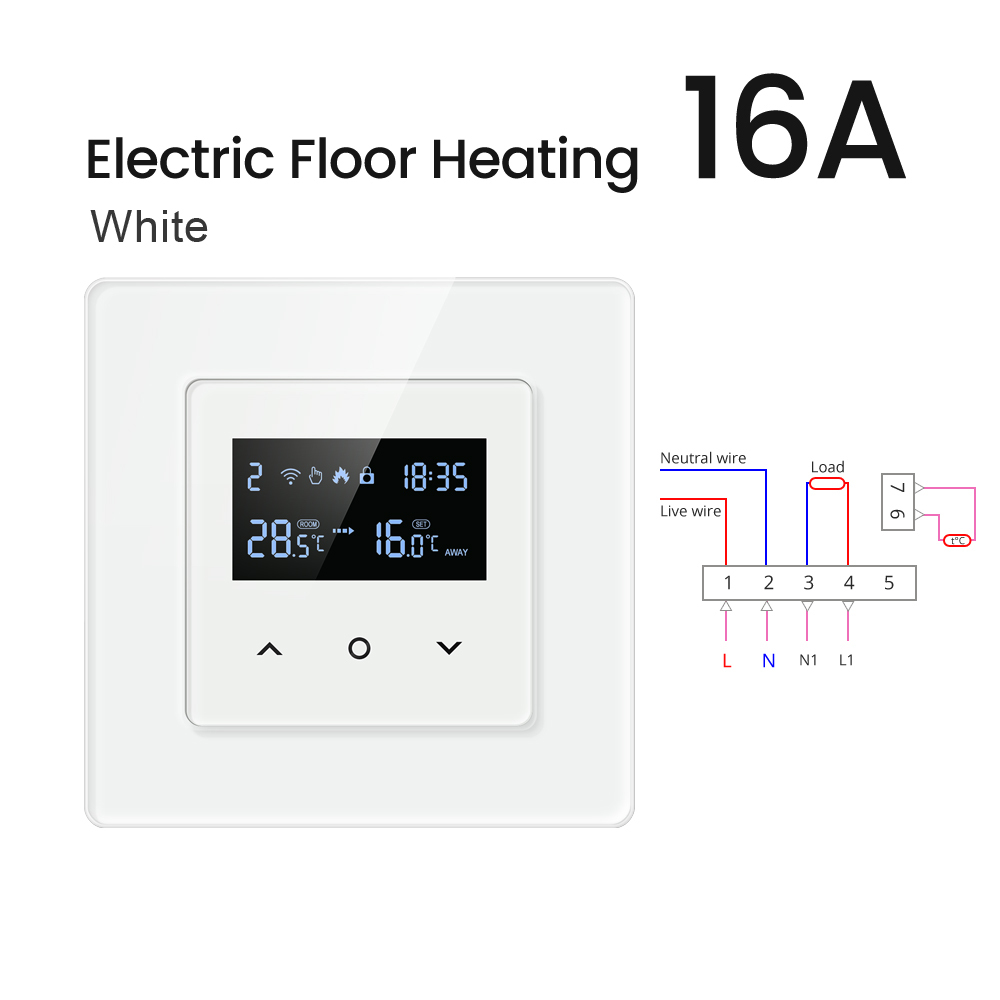 Electric Floor Heating-White