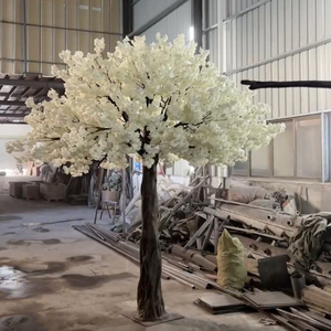 結婚式の装飾のためのカスタマイズされたダークピンクの桜の木造花の木人工桜の木 - Product Image 6