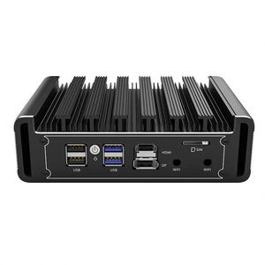 Katı N100 güvenlik duvarı aletleri 4x2.5G LAN i226-V fansız Mini PC N5105 N6000 J4125 NVMe Mini bilgisayar pfSense Proxmox Host - Product Image 6