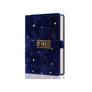 2025 ofertas calientes cubierta de pana diario Personal cuaderno secreto con cerradura de combinación diario para mujeres adultas A5 personalizado - Product Image 2