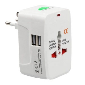 Universal Travel Charger <strong>Adapter</strong> <strong>with</strong> USB US UK <strong>EU</strong> AU <strong>Plug</strong> Socket Multiple <strong>Plug</strong> Socket - Product Image 2