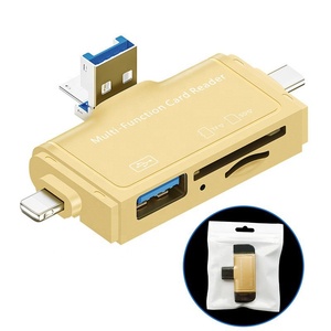 Lettore di schede USB 7-in-1 tipo-c Android cellulare computer OTG3.0 Multi-funzione lettore di schede - Product Image 2