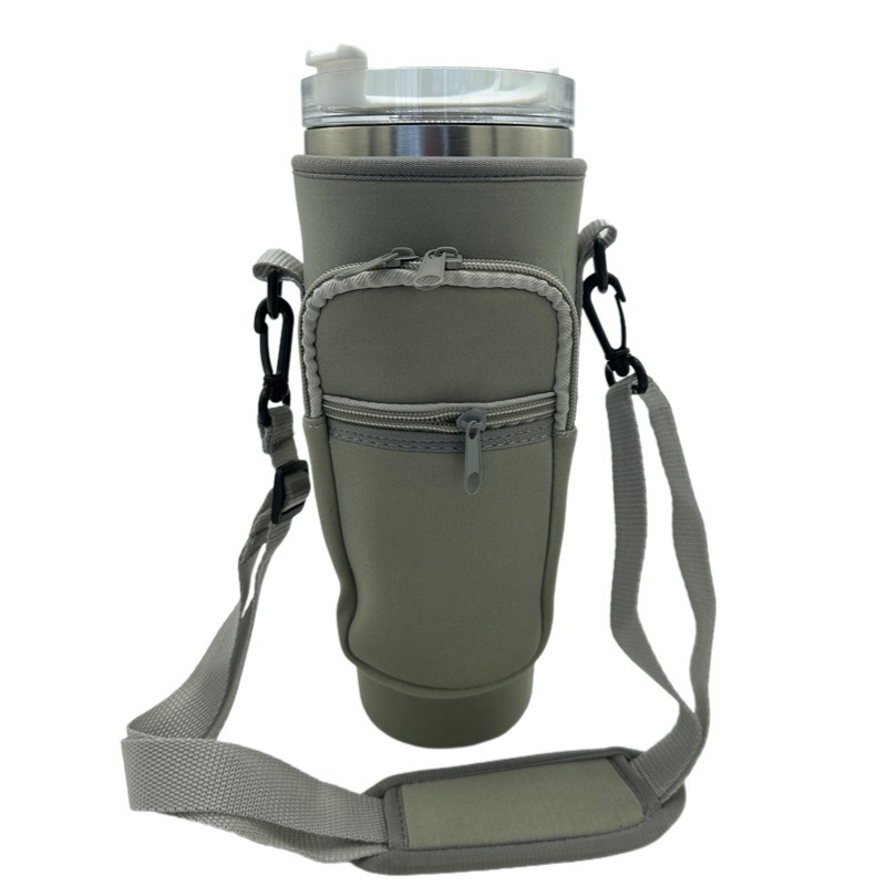 40OZ grigio con borsa