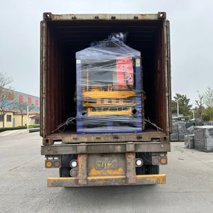 เครื่องทำบล็อกซีเมนต์คอนกรีตกลวงสำหรับ8000ชิ้นต่อวันเครื่องทำอิฐปูผิวทางอัตโนมัติ - Product Image 6