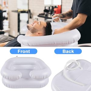 Bassin de shampooing gonflable portable Aucune chaise de salon nécessaire à la maison Laver les cheveux Bassin de shampooing gonflable - Product Image 5