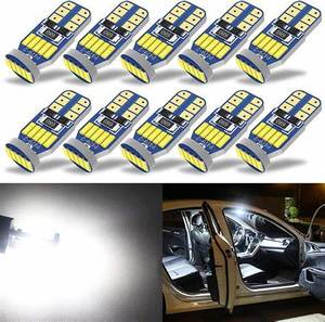 Araba işıkları T10 Interior iç aydınlatma için 194 Canbus Led ampuller 4014 15smd 168 194 T10 Led arka kuyruk numarası plaka işık - Product Image 5