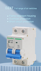 Disyuntor en miniatura portátil y fácil de usar Material de cobre nominal de 400V trifásico de 3 etapas con protección LI - Product Image 2