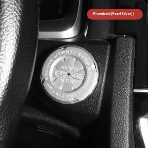 Rotary Car Engine <strong>Push</strong> <strong>Start</strong> Stop <strong>Button</strong> Cover Protection Switch Auto Interior One <strong>Button</strong> <strong>Start</strong> <strong>Button</strong> Cover Car Rotating Ring - Product Image 3