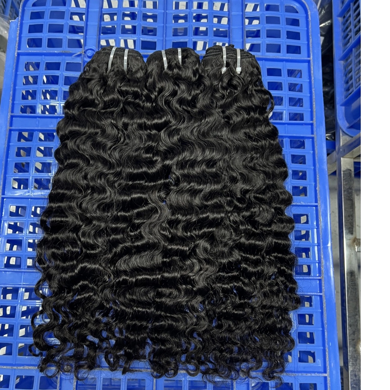 cheveux bruts bouclés birmans 2