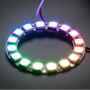 Striscia modulo WS2812B 24 bit 24 X WS2812 5050 RGB LED lampada ad anello con driver integrati RGB 24 per Arduino