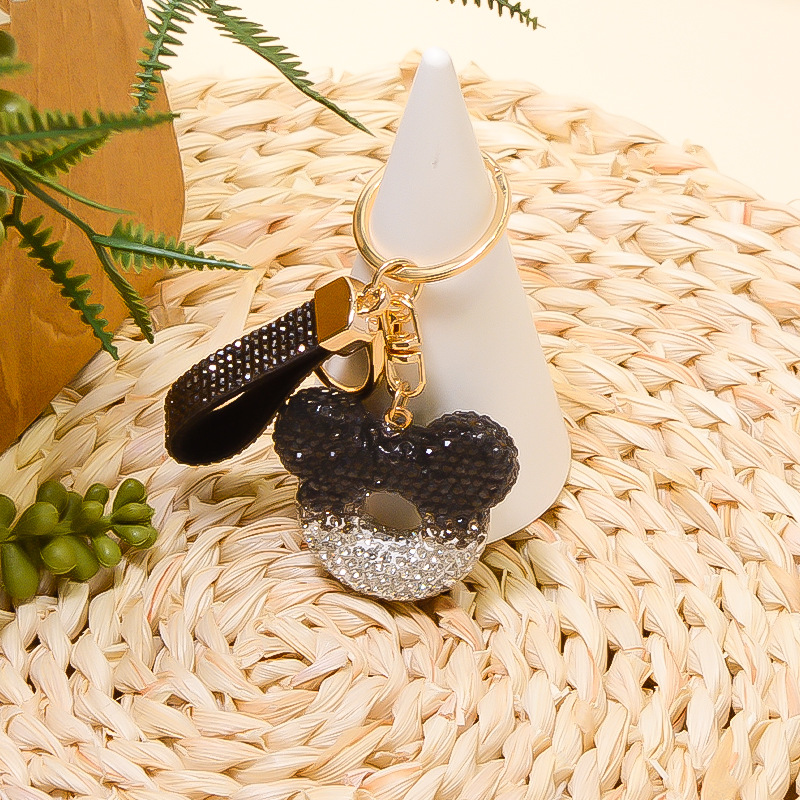 Black leather cord
