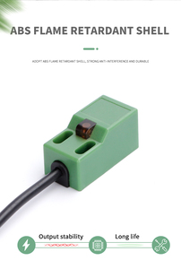 正方形誘導近接スイッチ金属誘導制限センサーSN04-N DC 3線NPNノーマルオープン24V - Product Image 4