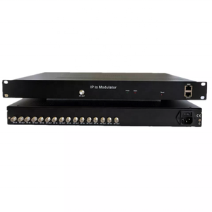 DMB-24EC数字系统8通道FTA调谐器至4射频DVB-T dvb-c ISDB-T调谐器Qam转调器 - Product Image 1