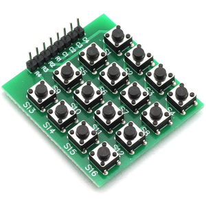 8pin 4*4 4x4 matrice 16 tastiera tastiera Breadboard modulo 16 pulsante Mcu per arduino Diy Starter Kit