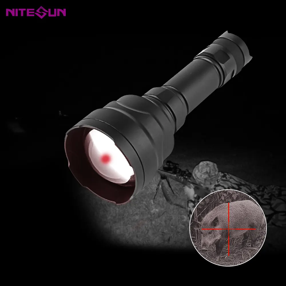 Nitesun HT11 IR 940NM 1000 Meter High Beam Big Infrared Flash Torch Brands Black Light Led Rechargeable Flashlight