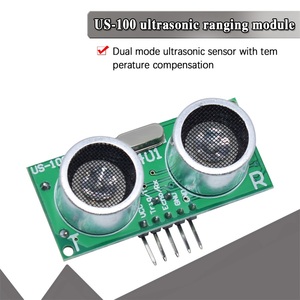 US-100 <strong>Ultrasonic</strong> <strong>Sensor</strong> Module DC 2.4V - 5V With Temperature Compensation Range Distance 450cm - Product Image 1