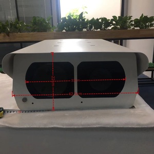 H I k 18'' Outdoor Double Window Weather Proof Cctv Camera Box case Heavy Duty <strong>Laser</strong> <strong>Ptz</strong> Housing CCTV Enclosure - Product Image 3