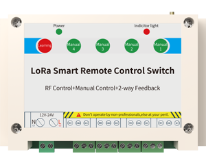 Lora a lunga distanza di trasmissione a due vie Smart telecomando interruttore di retroazione a 2 vie Controller della pompa Wireless con codice di rotolamento - Product Image 6