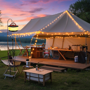 Multifunktion ale LED Camping Lichterkette Wiederauf ladbare wasserdichte Zelt leuchte für den Außenbereich - Product Image 1