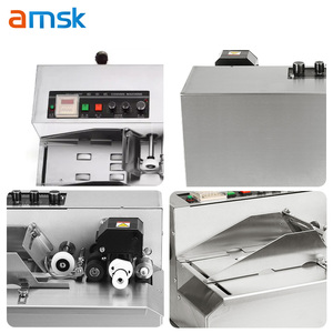 MY-380F elektrische kontinuierliche automatische feste Tinte Rad Verfalls datum Charge Chargen nummer Codierer Stempeln Drucker Codierung maschine - Product Image 2