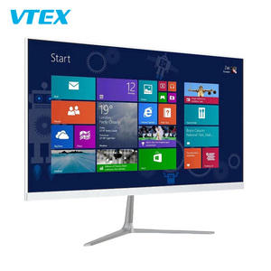 23.8 inç ofis All in One PC V şekilli Metal taban alt 5MP kamera çekirdek bilgisayar alt kamera ofis masaüstü hepsi bir PC - Product Image 5